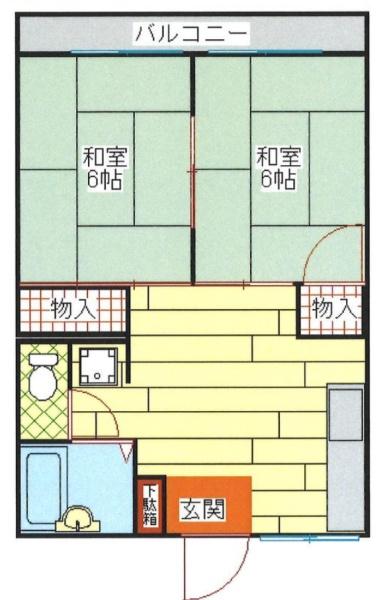 八王子市楢原町のアパート