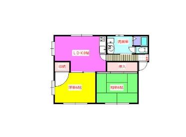 八王子市散田町４丁目のアパート