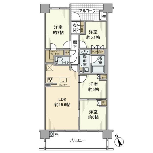 八王子市大和田町６丁目のマンション