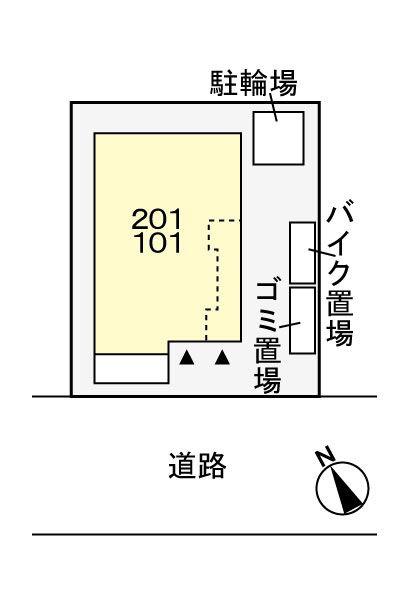 八王子市上野町のアパート