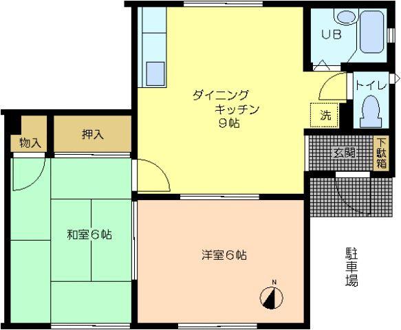 八王子市散田町５丁目のアパート