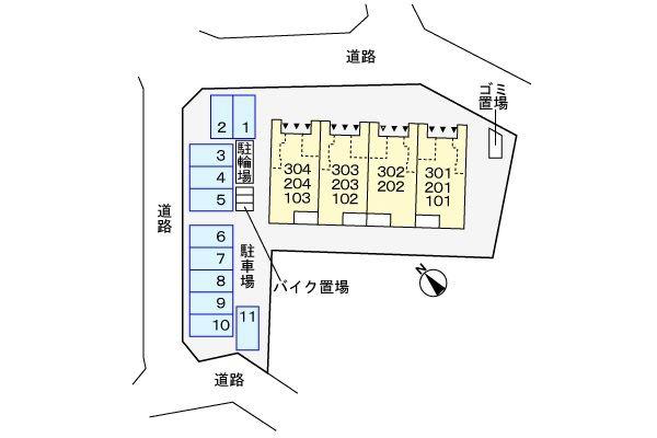 八王子市楢原町のアパート