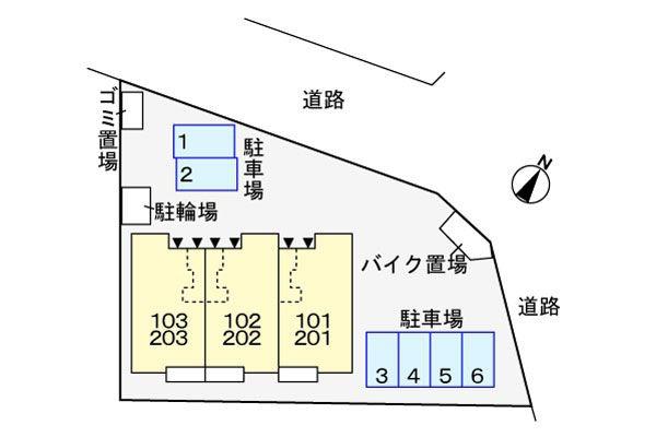 八王子市弐分方町のアパート