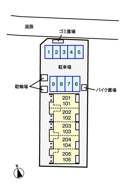 八王子市弐分方町のアパート