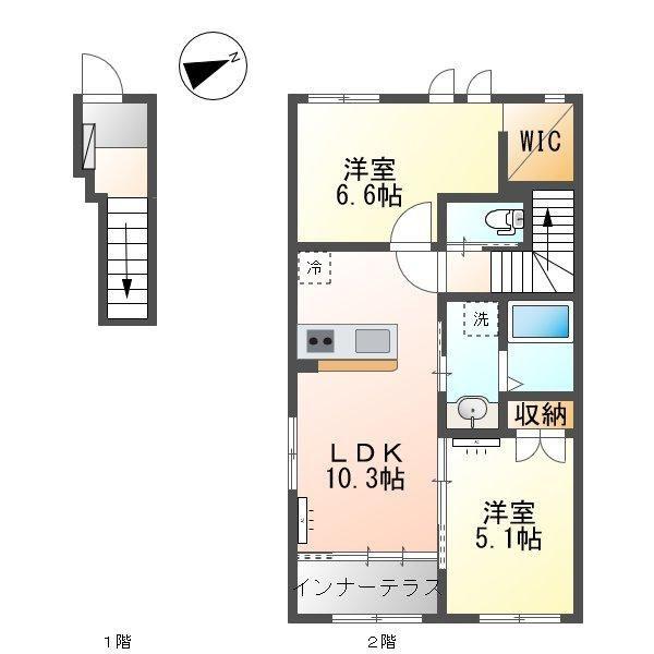 八王子市小比企町のアパート