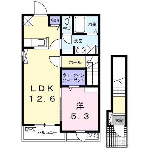 八王子市弐分方町のアパート