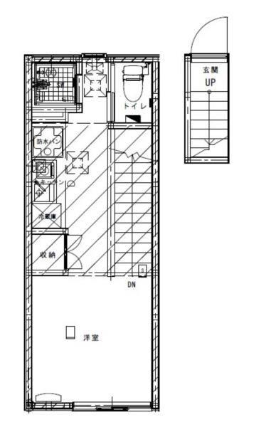 八王子市片倉町のアパート