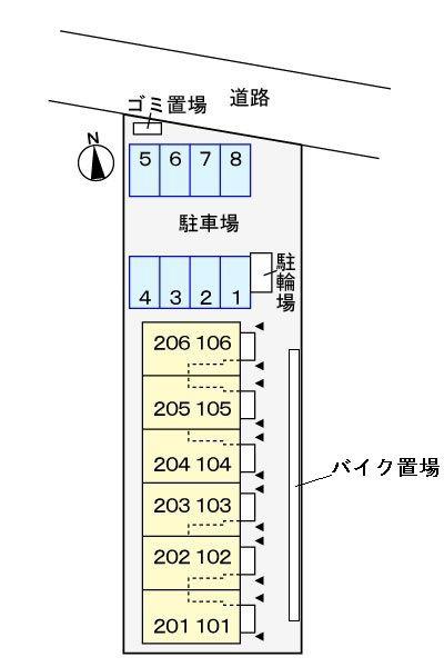 八王子市大谷町のアパート