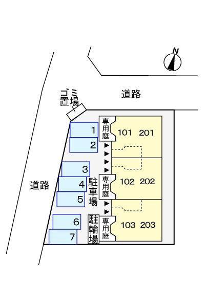 八王子市七国６丁目のアパート