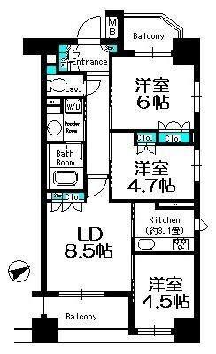 八王子市明神町２丁目のマンション
