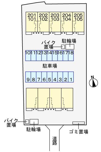 八王子市弐分方町のアパート