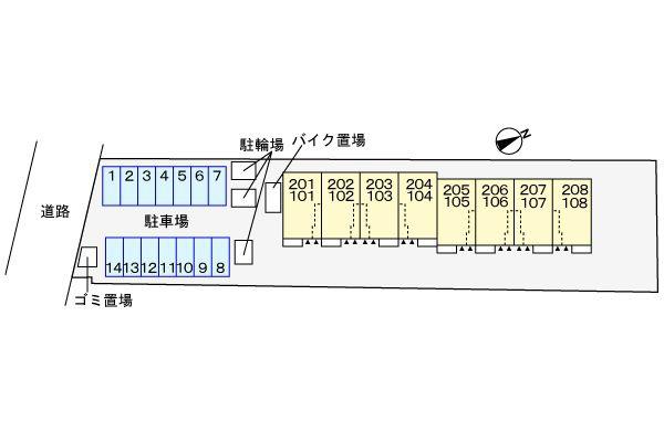 八王子市楢原町のアパート