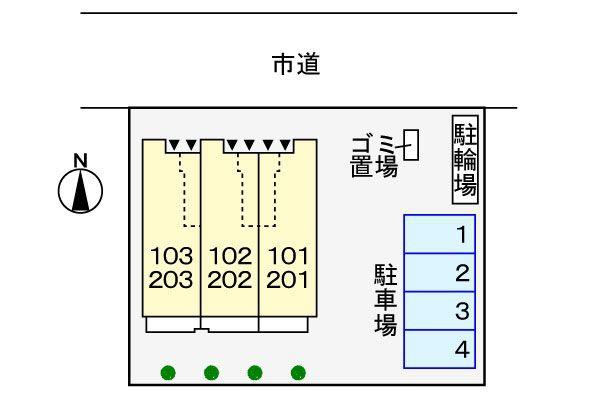 日野市万願寺３丁目のアパート