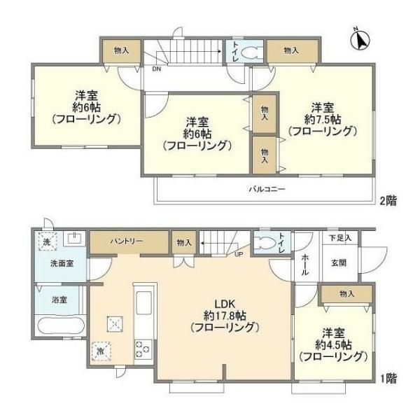 八王子市美山町の貸家