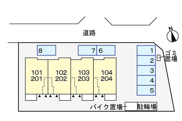 八王子市川口町のアパート
