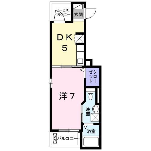 八王子市長沼町のアパート