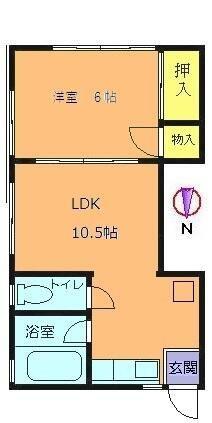八王子市散田町５丁目のアパート