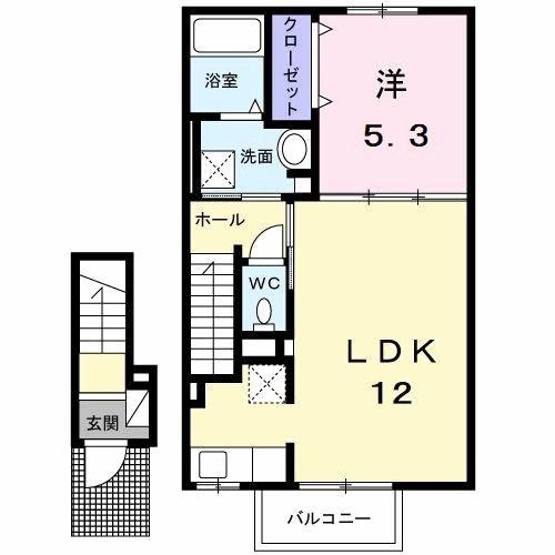 八王子市石川町のアパート