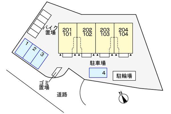八王子市石川町のアパート