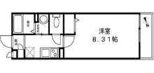 八王子市越野のアパート
