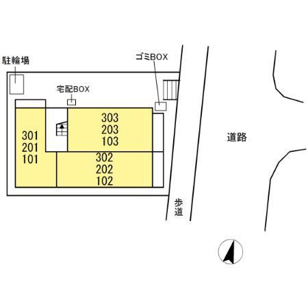 八王子市堀之内３丁目のアパート