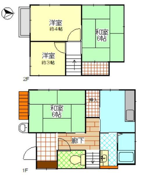 日野市平山６丁目の貸家