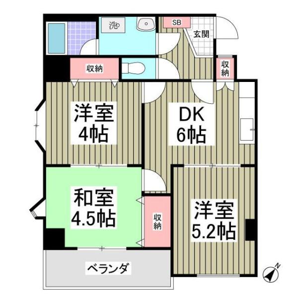 八王子市北野町のマンション