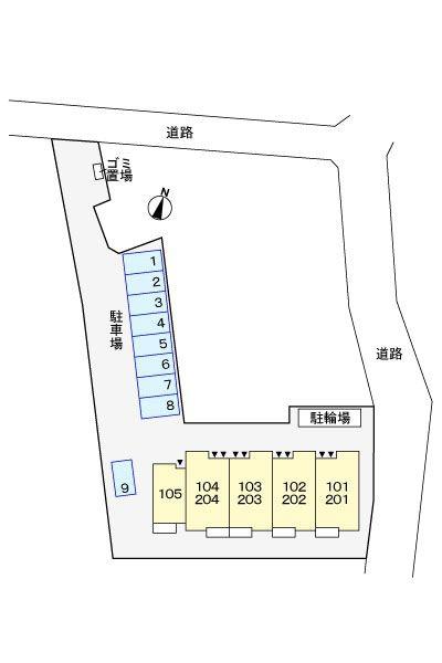 八王子市楢原町のアパート