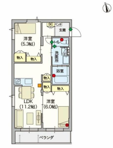 日野市栄町１丁目のマンション