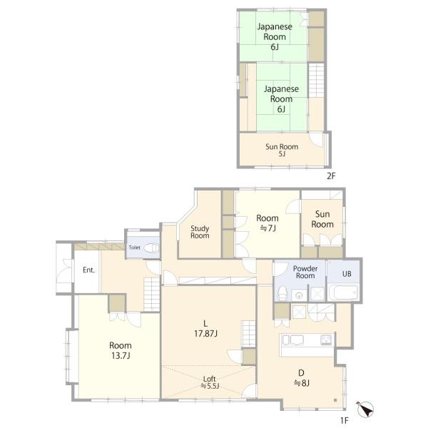 加住町貸家