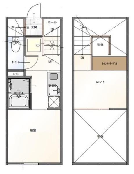 八王子市片倉町のアパート