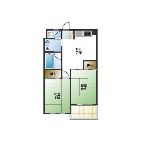 八王子市片倉町のアパート