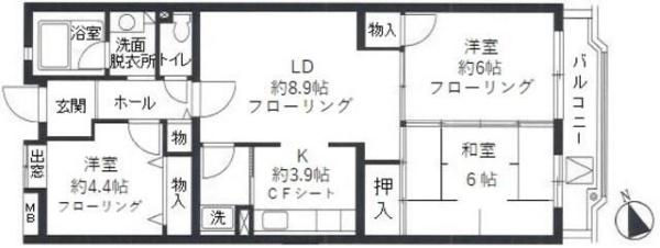 ブランニュー別所４号棟