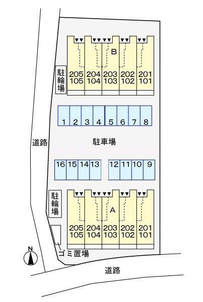 八王子市石川町のアパート