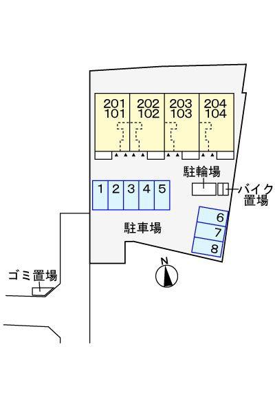 八王子市上壱分方町のアパート