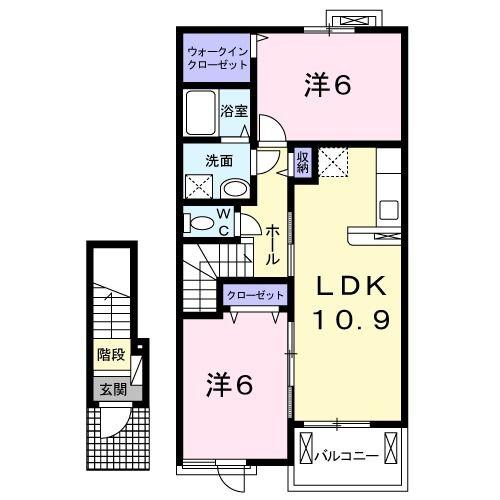 八王子市横川町のアパート
