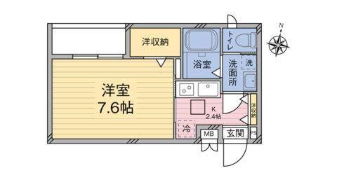 八王子市大塚のアパート