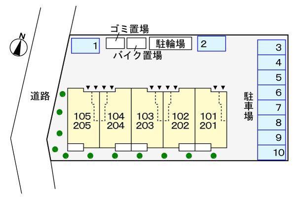 八王子市南大沢２丁目のアパート