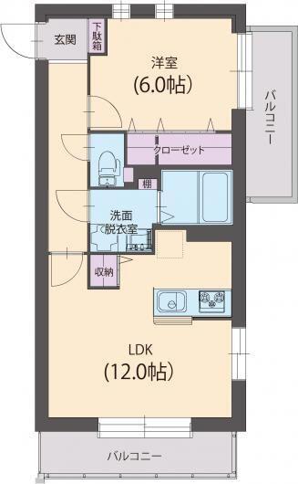 日野市万願寺３丁目のマンション