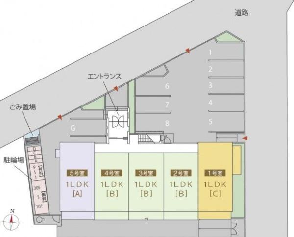 日野市万願寺３丁目のマンション