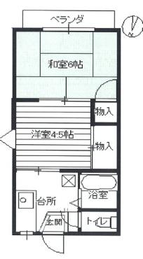八王子市下恩方町のアパート