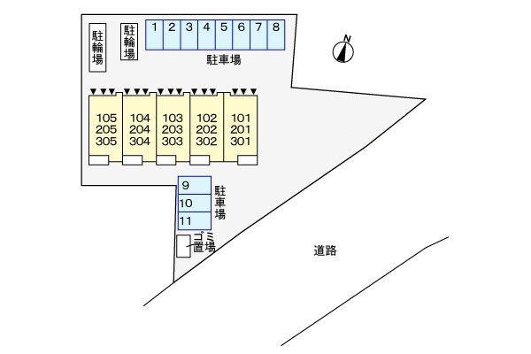 八王子市石川町のアパート