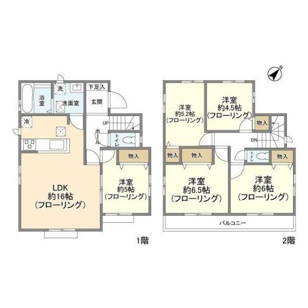 八王子市下恩方町の貸家