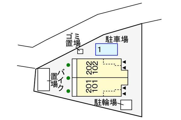 八王子市中野山王２丁目のアパート