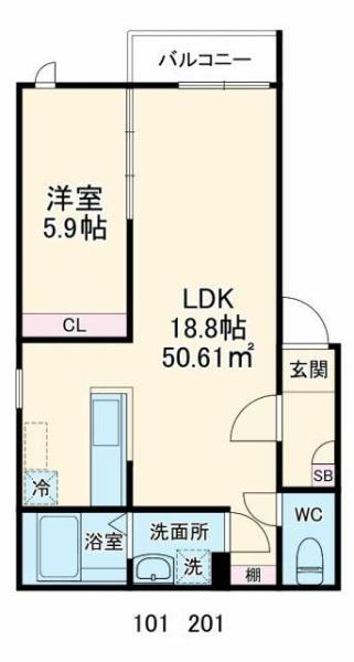 八王子市打越町のアパート
