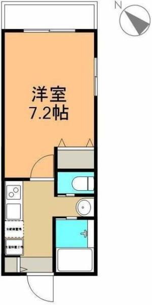 八王子市散田町４丁目のアパート