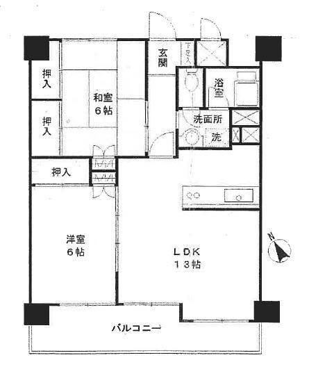 京王北野マンション　Ｅ棟