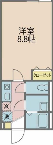 八王子市東中野のアパート