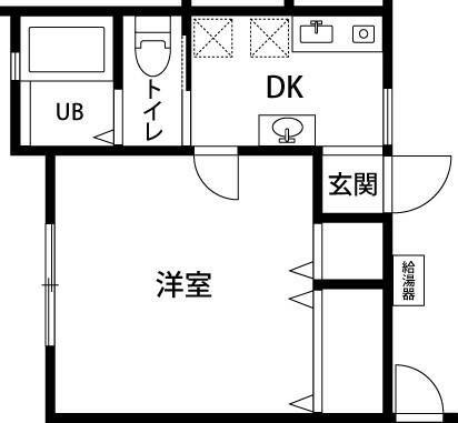 日野市程久保１丁目のアパート