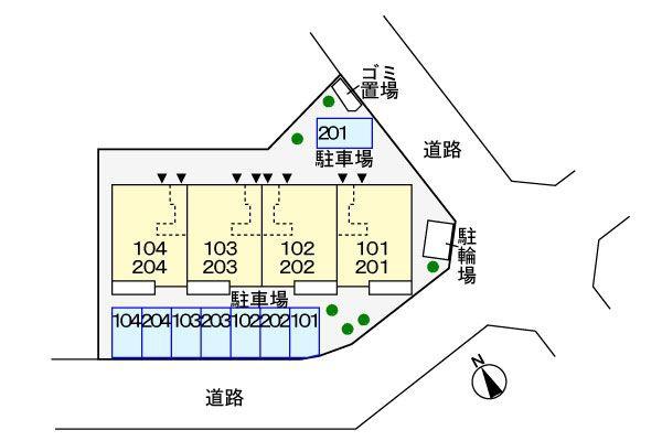 八王子市七国２丁目のアパート